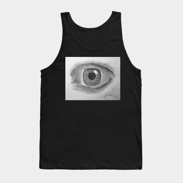 The Eye Tank Top by RealArtTees